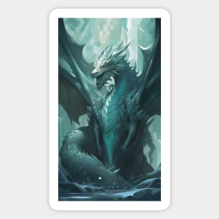 Ice Dragon Sticker